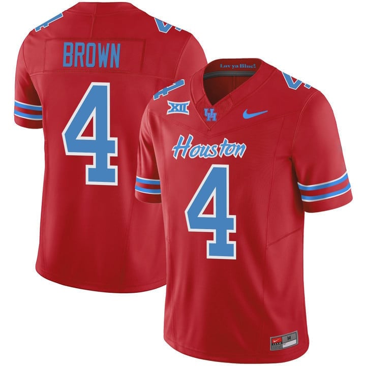 Youth's Houston Cougars 2023 Oilers Inspired Vapor Jersey - All Stitched