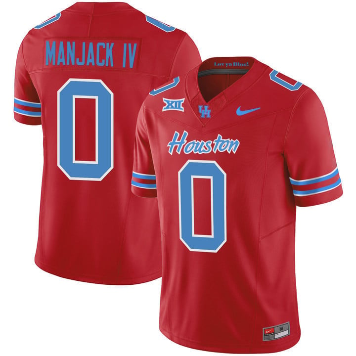 Youth's Houston Cougars 2023 Oilers Inspired Vapor Jersey - All Stitched