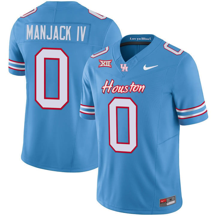 Youth's Houston Cougars 2023 Oilers Inspired Vapor Jersey - All Stitched