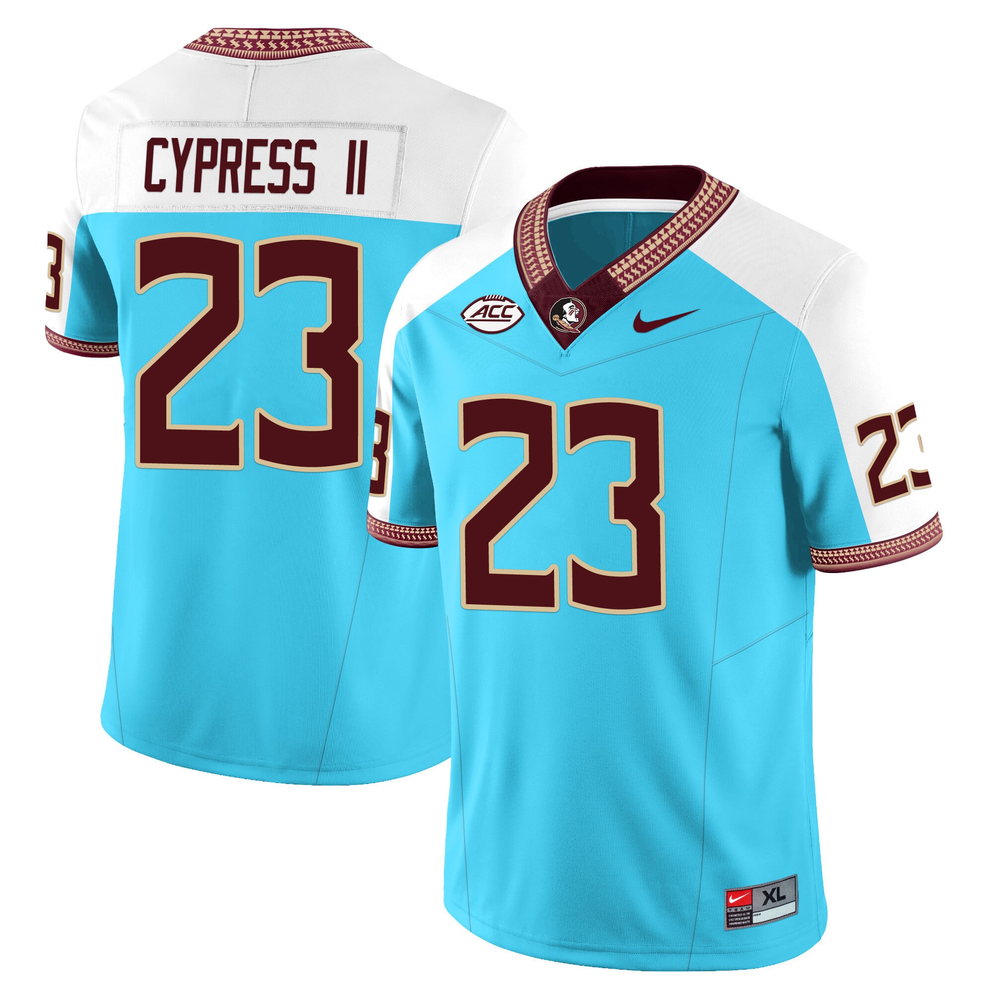 Women's Florida State Seminoles Seminole Heritage Football 2023 Jersey - All Stitched