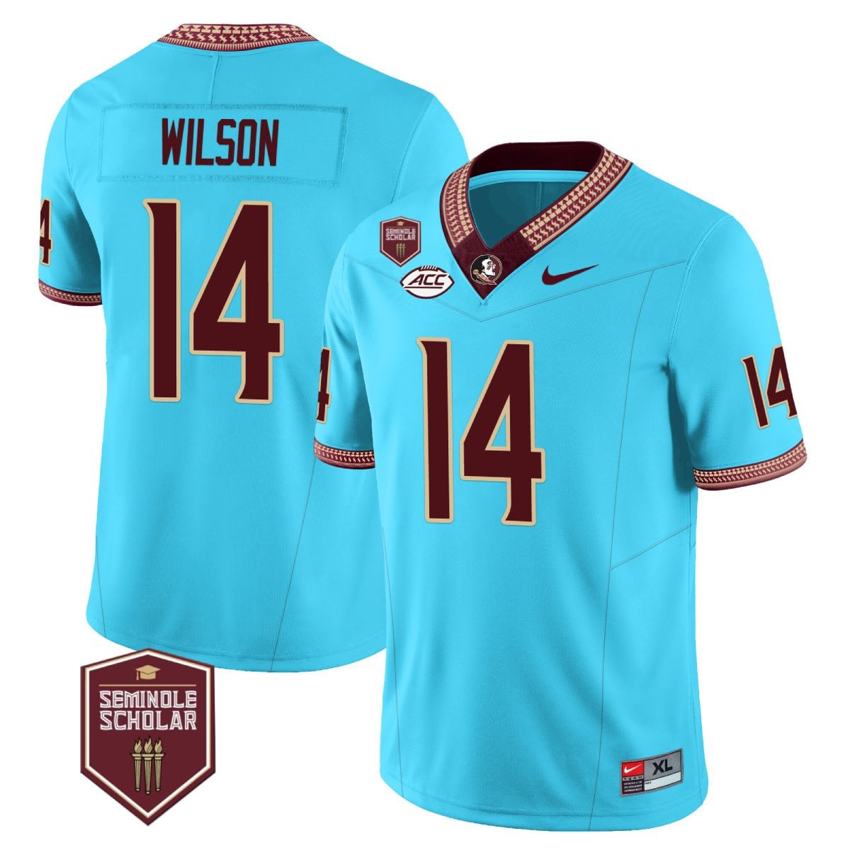 Women's Florida State Seminoles Seminole Heritage Football 2023 Jersey - All Stitched