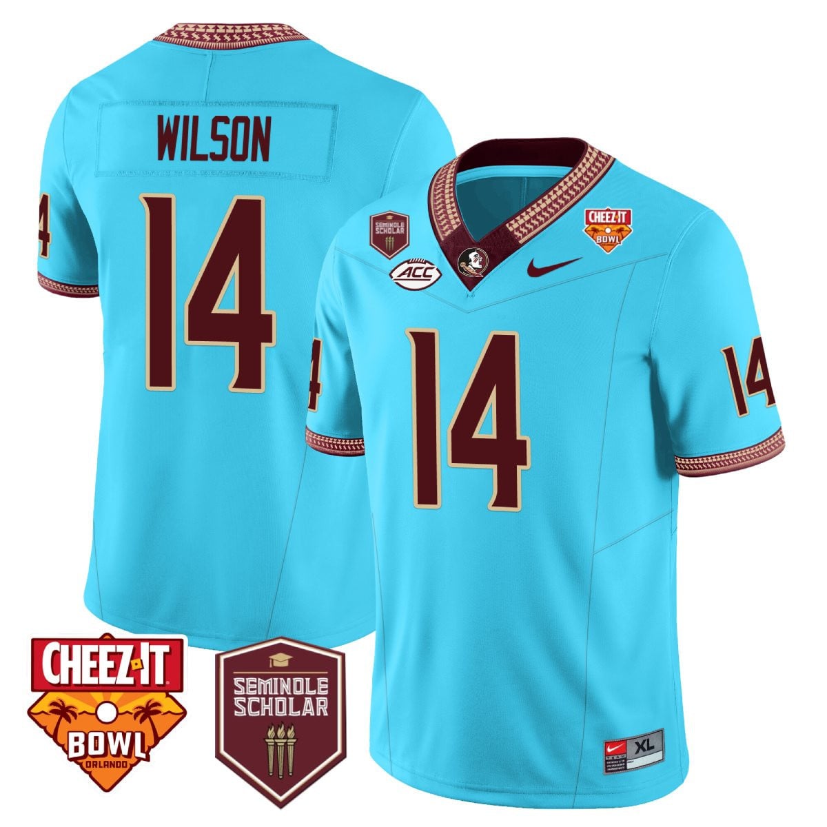Women's Florida State Seminoles Seminole Heritage Football 2023 Jersey - All Stitched