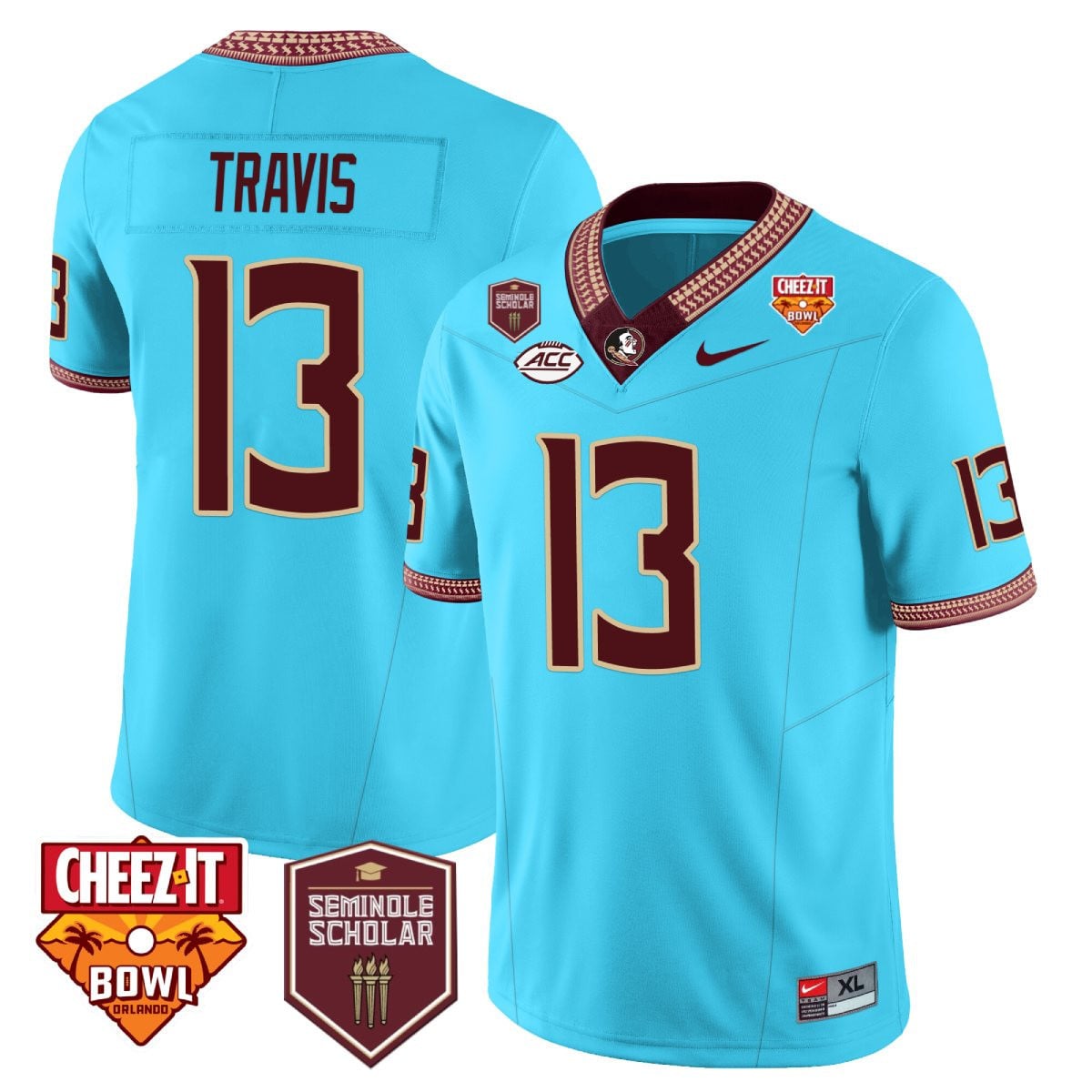 Women's Florida State Seminoles Seminole Heritage Football 2023 Jersey - All Stitched