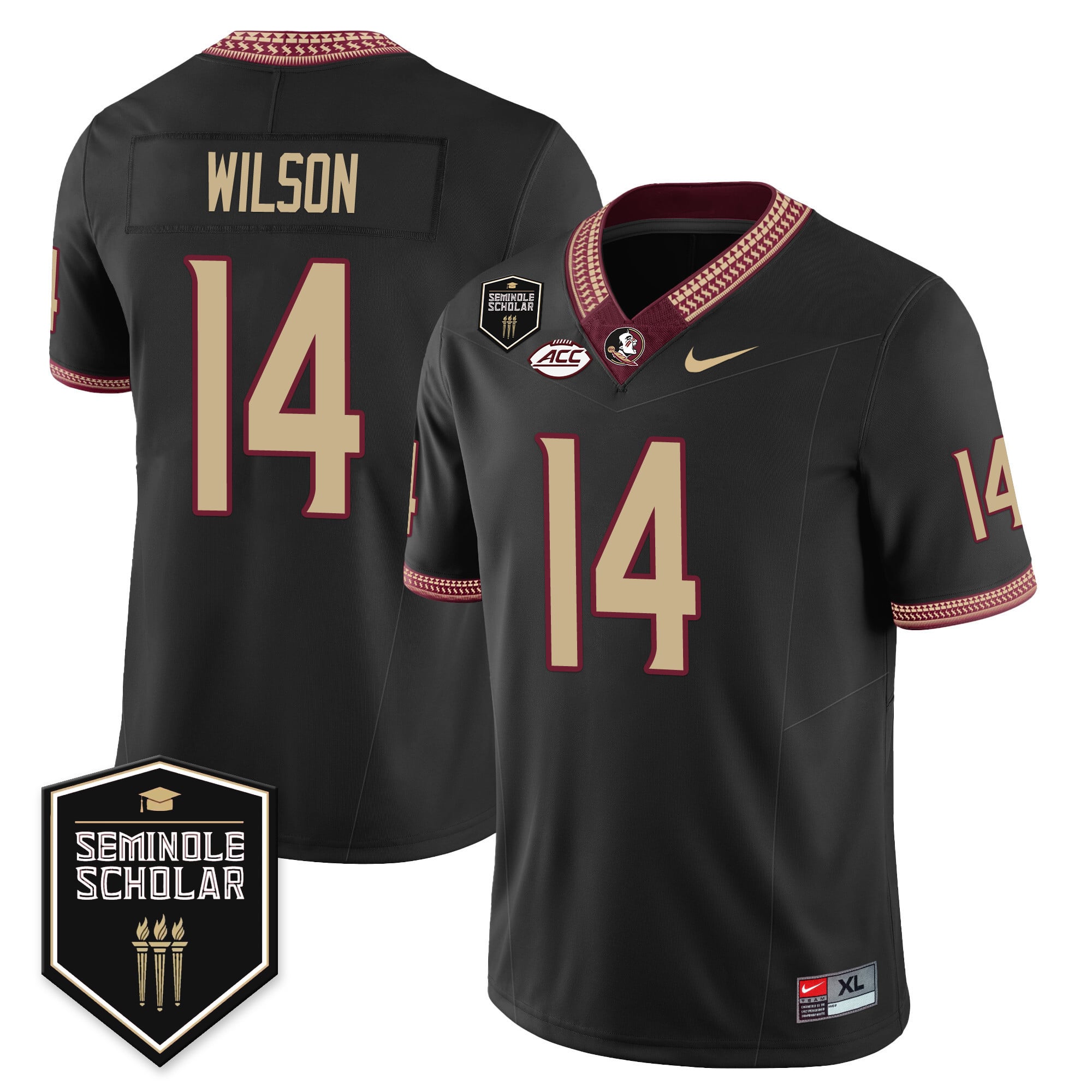 Youthâs Florida State Seminoles Football Vapor Jersey â All Stitched
