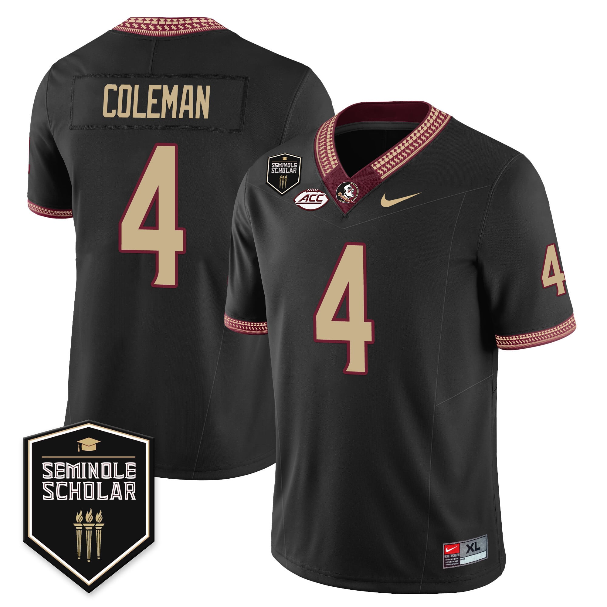 Youthâs Florida State Seminoles Football Vapor Jersey â All Stitched