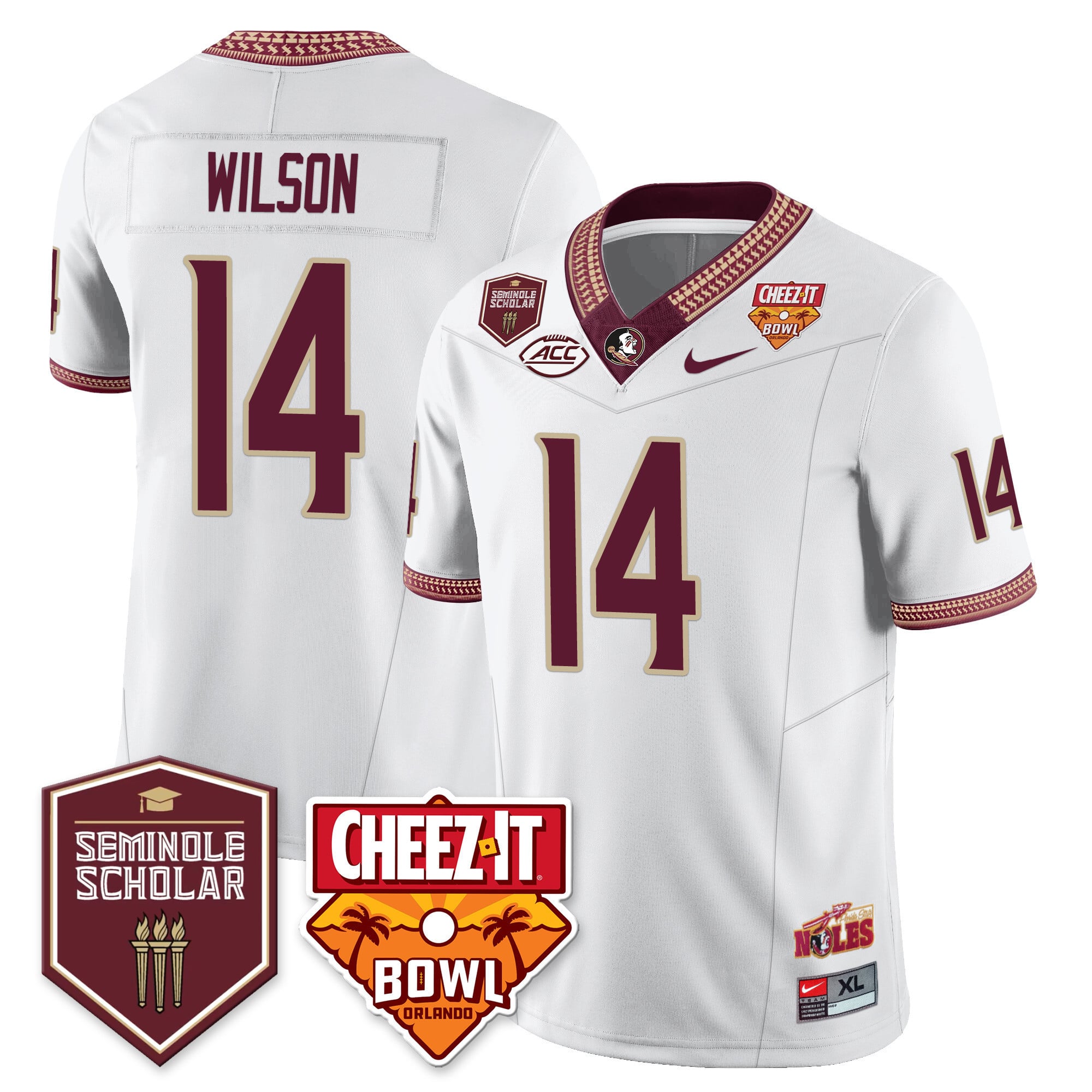 Youthâs Florida State Seminoles Football Vapor Jersey â All Stitched