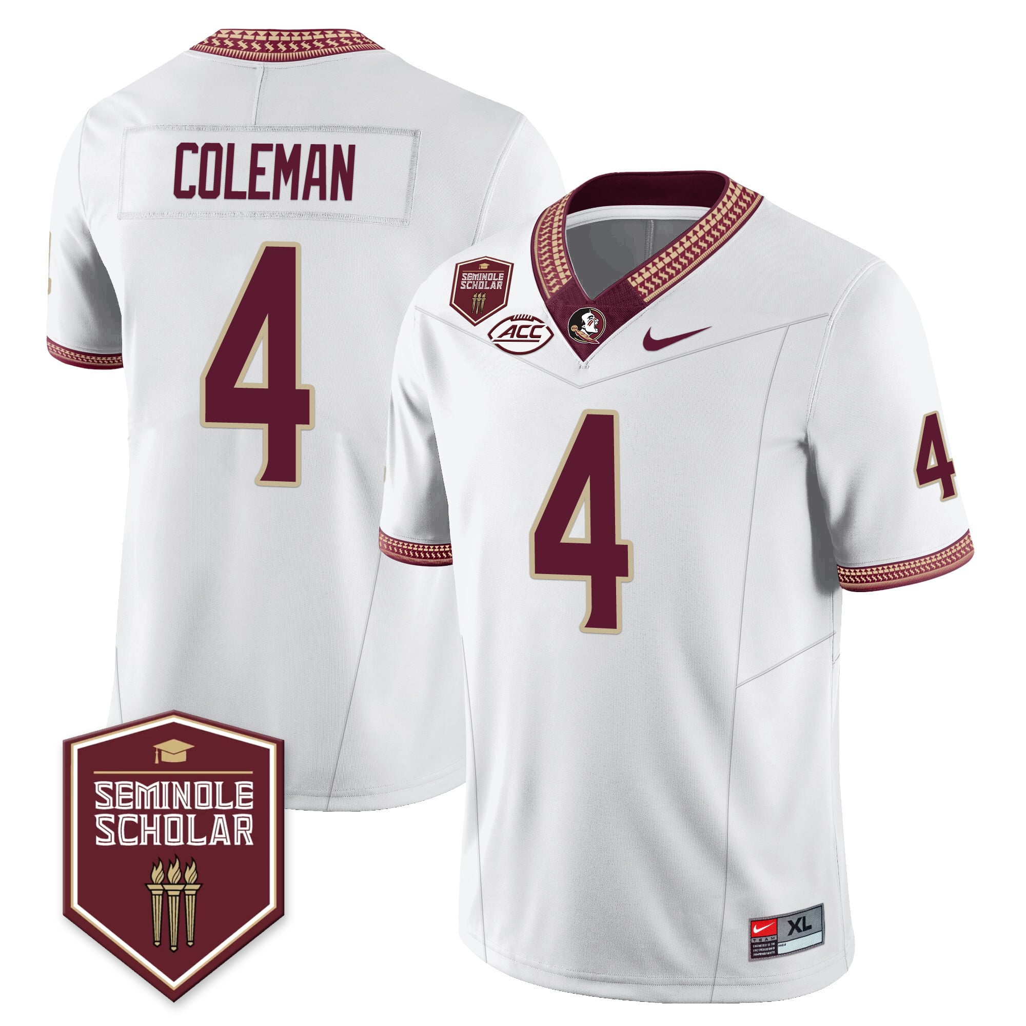 Youthâs Florida State Seminoles Football Vapor Jersey â All Stitched