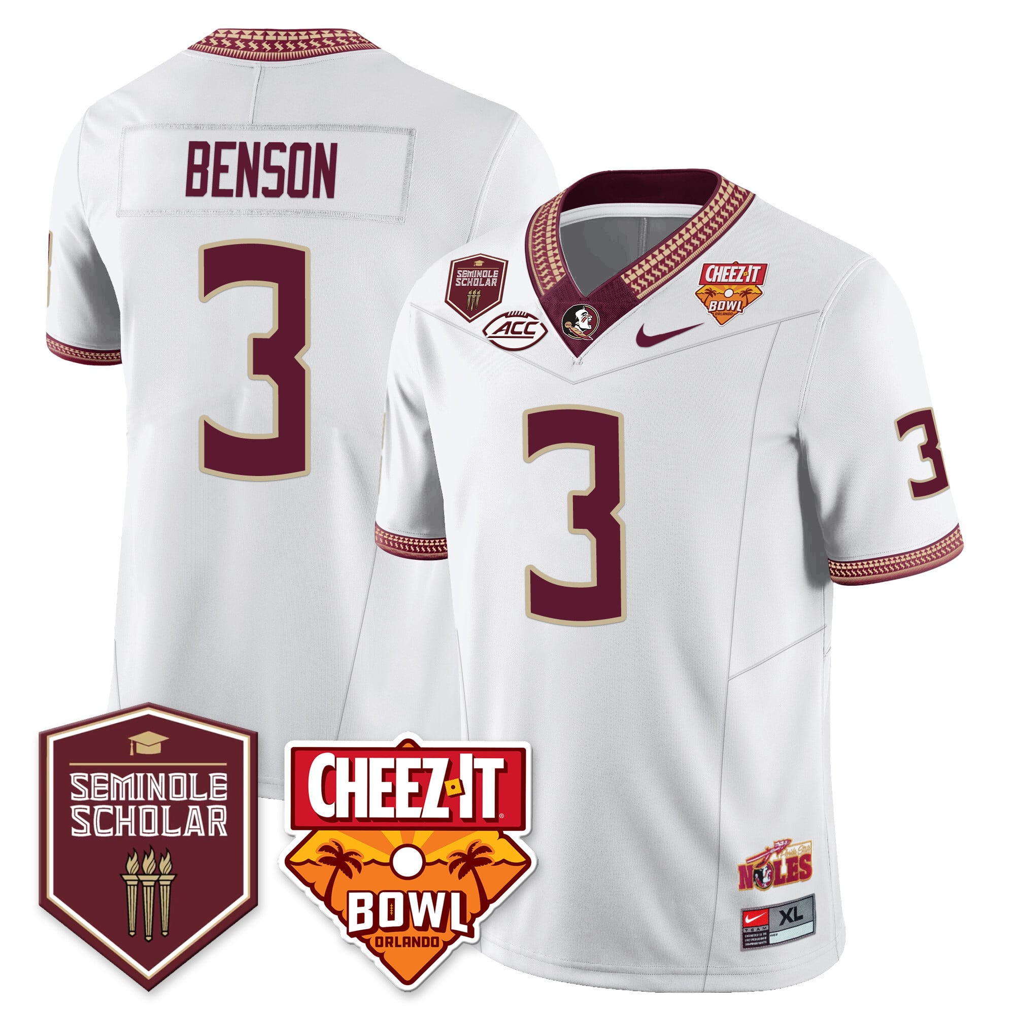 Youthâs Florida State Seminoles Football Vapor Jersey â All Stitched