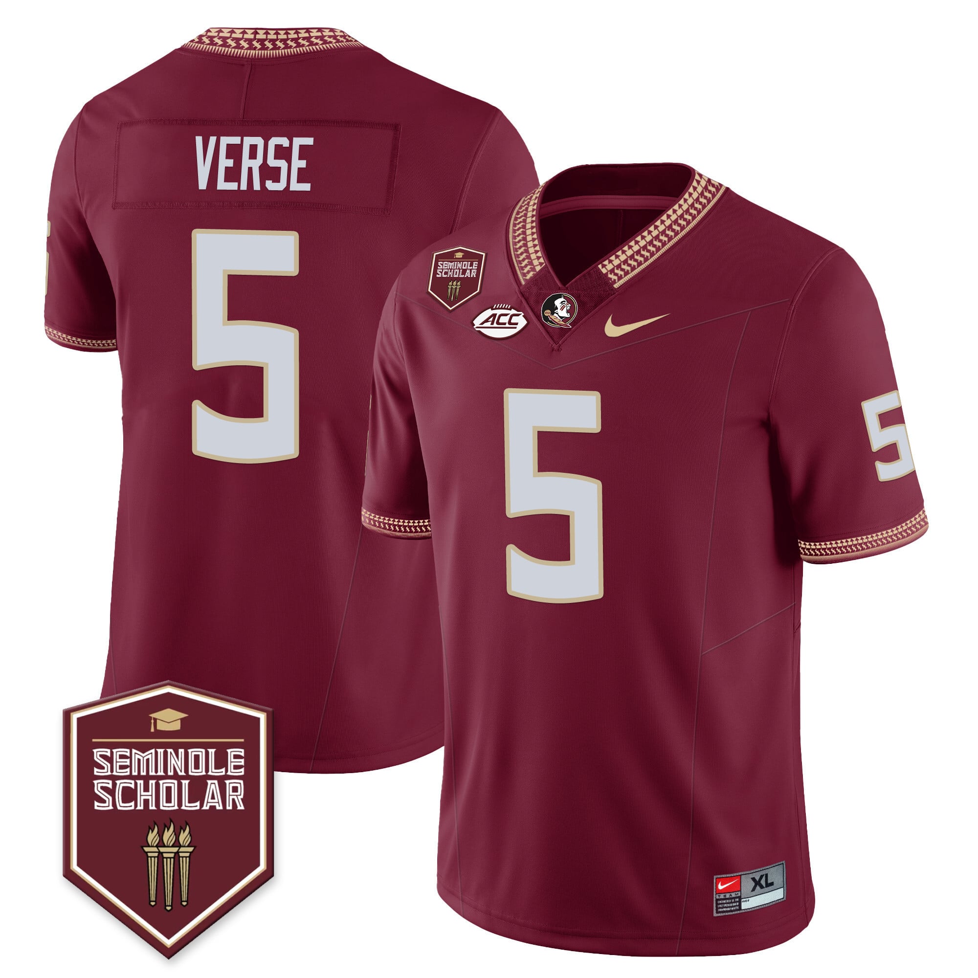 Youthâs Florida State Seminoles Football Vapor Jersey â All Stitched