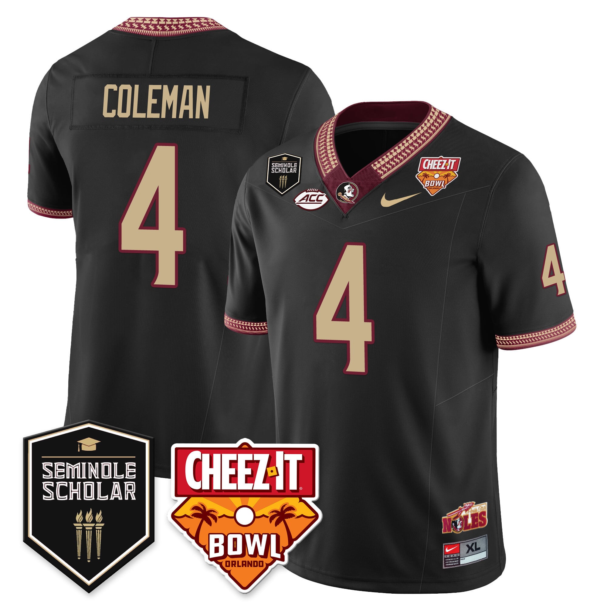 Youthâs Florida State Seminoles Football Vapor Jersey â All Stitched