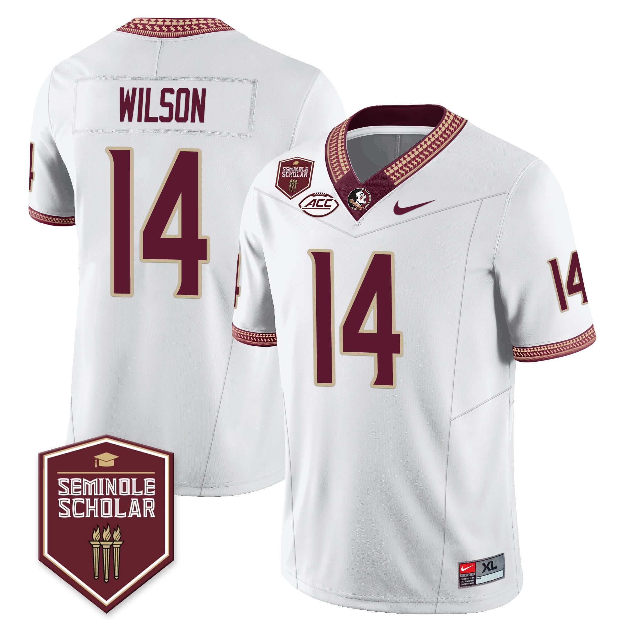 Youthâs Florida State Seminoles Football Vapor Jersey â All Stitched