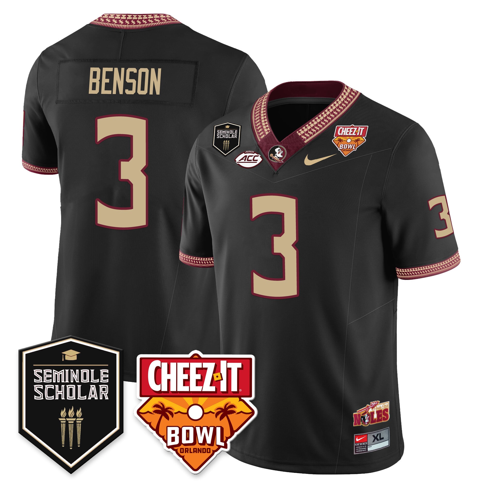 Youthâs Florida State Seminoles Football Vapor Jersey â All Stitched