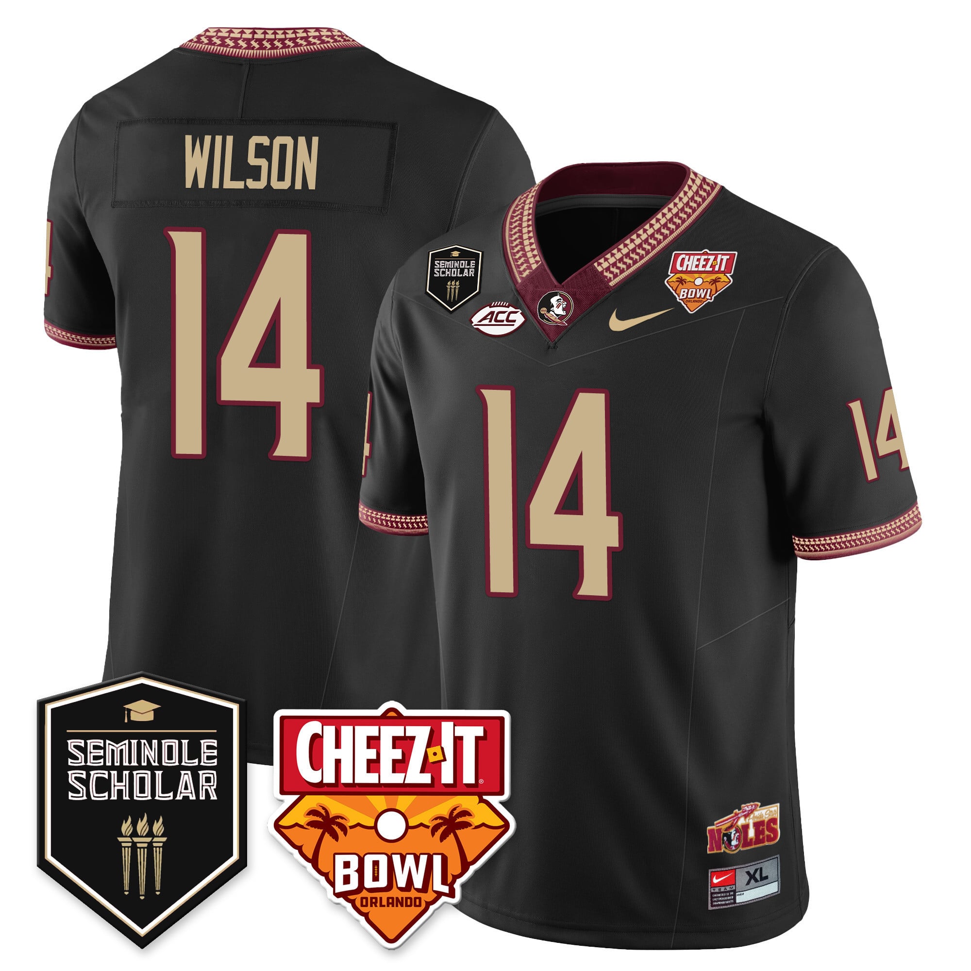 Youthâs Florida State Seminoles Football Vapor Jersey â All Stitched