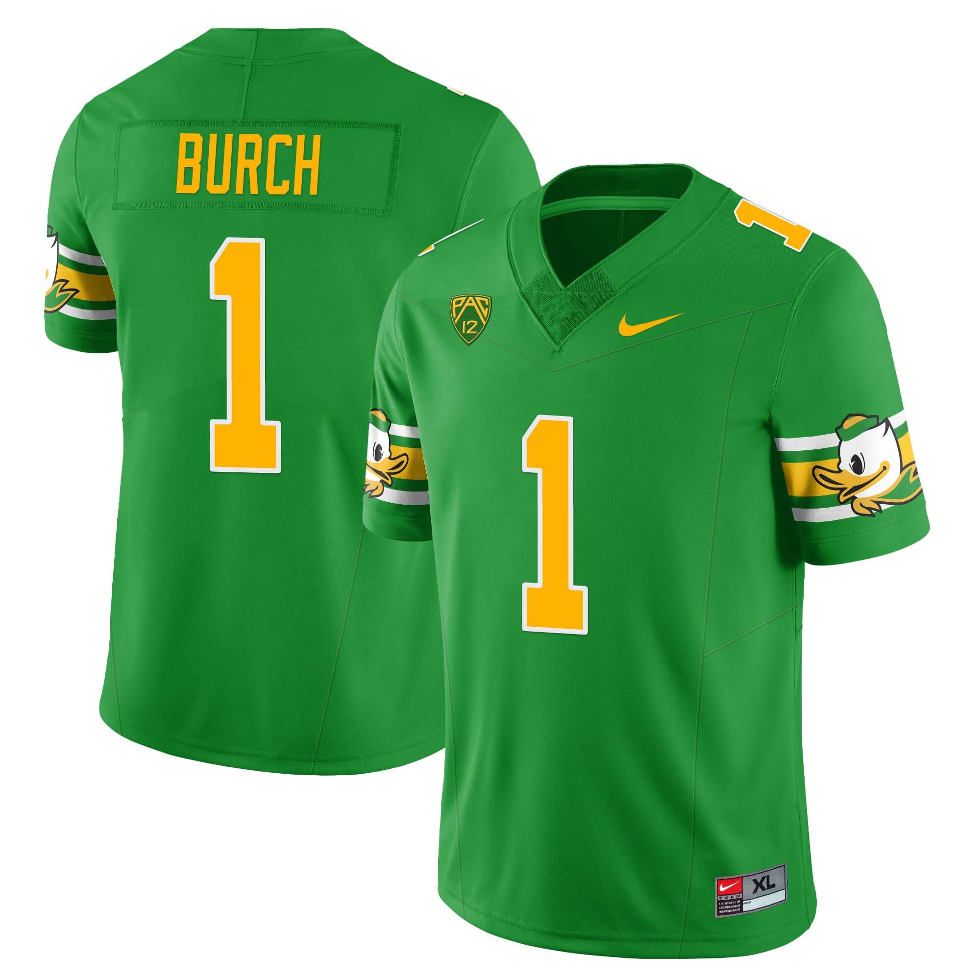 Womenâs Oregon Ducks âMighty Oregonâ Throwback Football Jersey â All Stitched