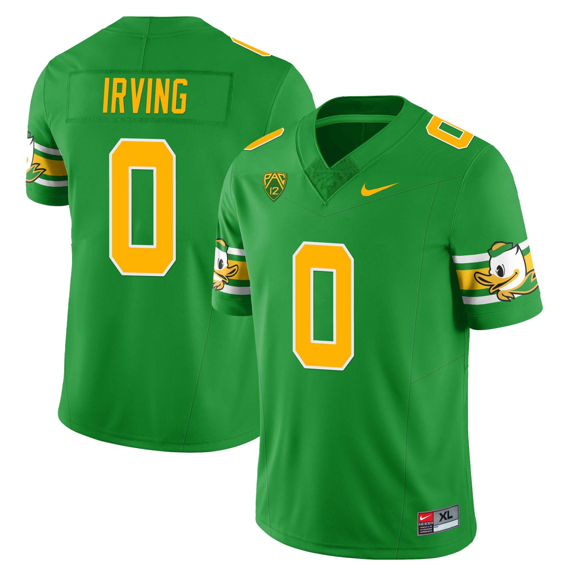 Womenâs Oregon Ducks âMighty Oregonâ Throwback Football Jersey â All Stitched