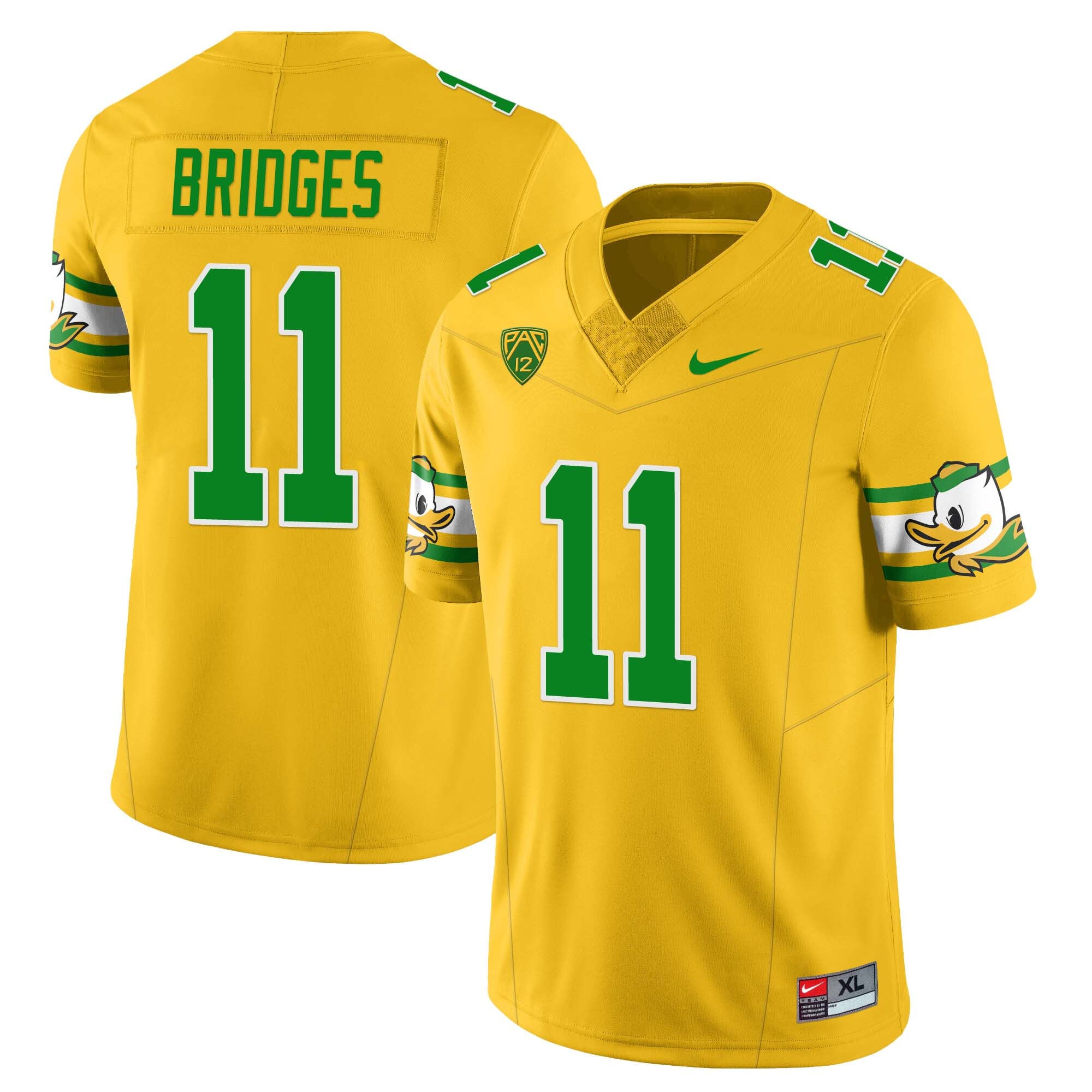 Womenâs Oregon Ducks âMighty Oregonâ Throwback Football Jersey â All Stitched