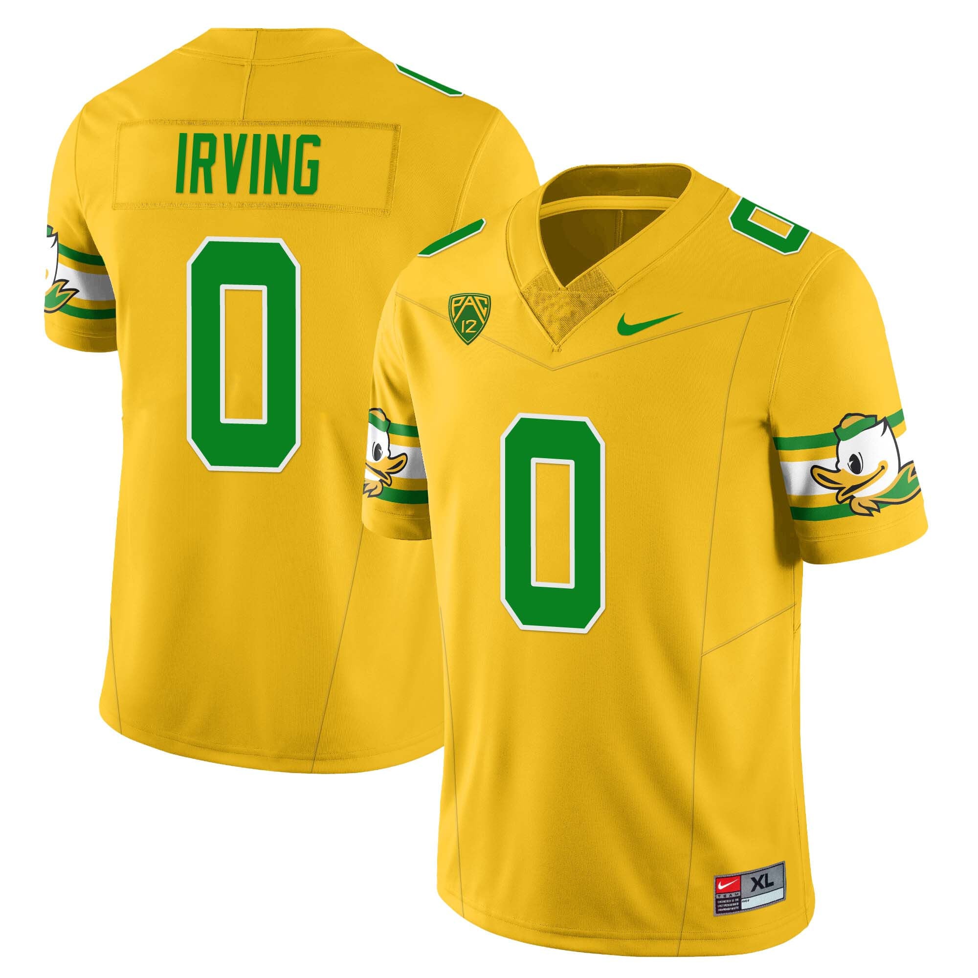 Womenâs Oregon Ducks âMighty Oregonâ Throwback Football Jersey â All Stitched