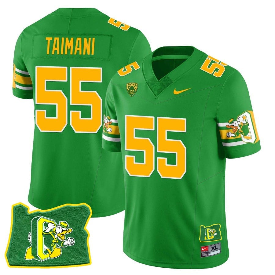 Womenâs Oregon Ducks âMighty Oregonâ Throwback Football Stitched Jersey â Oregon State