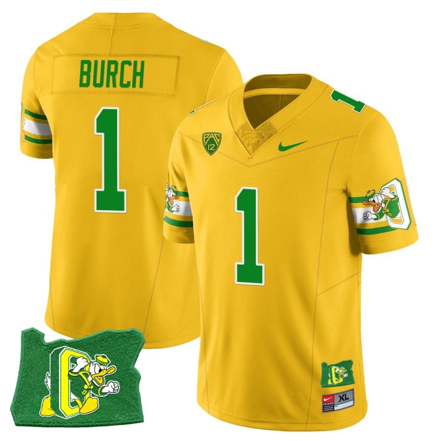Womenâs Oregon Ducks âMighty Oregonâ Throwback Football Stitched Jersey â Oregon State