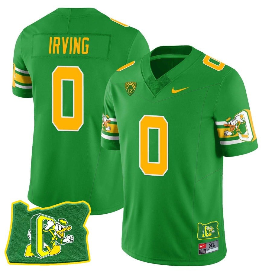 Womenâs Oregon Ducks âMighty Oregonâ Throwback Football Stitched Jersey â Oregon State