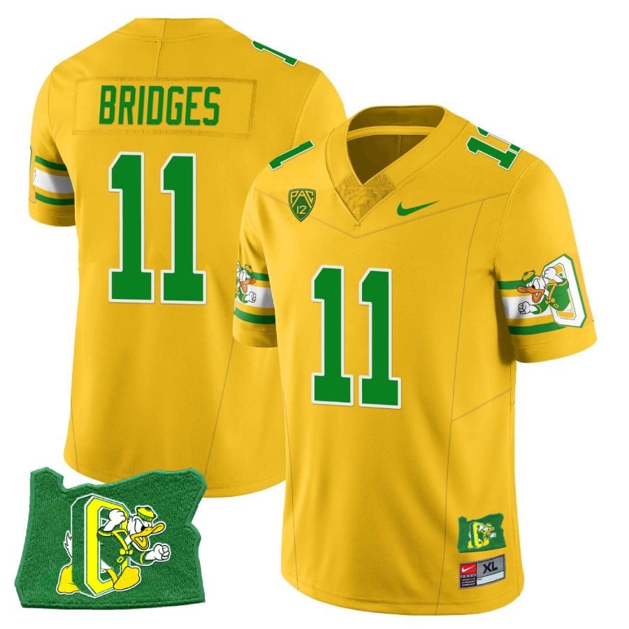 Womenâs Oregon Ducks âMighty Oregonâ Throwback Football Stitched Jersey â Oregon State
