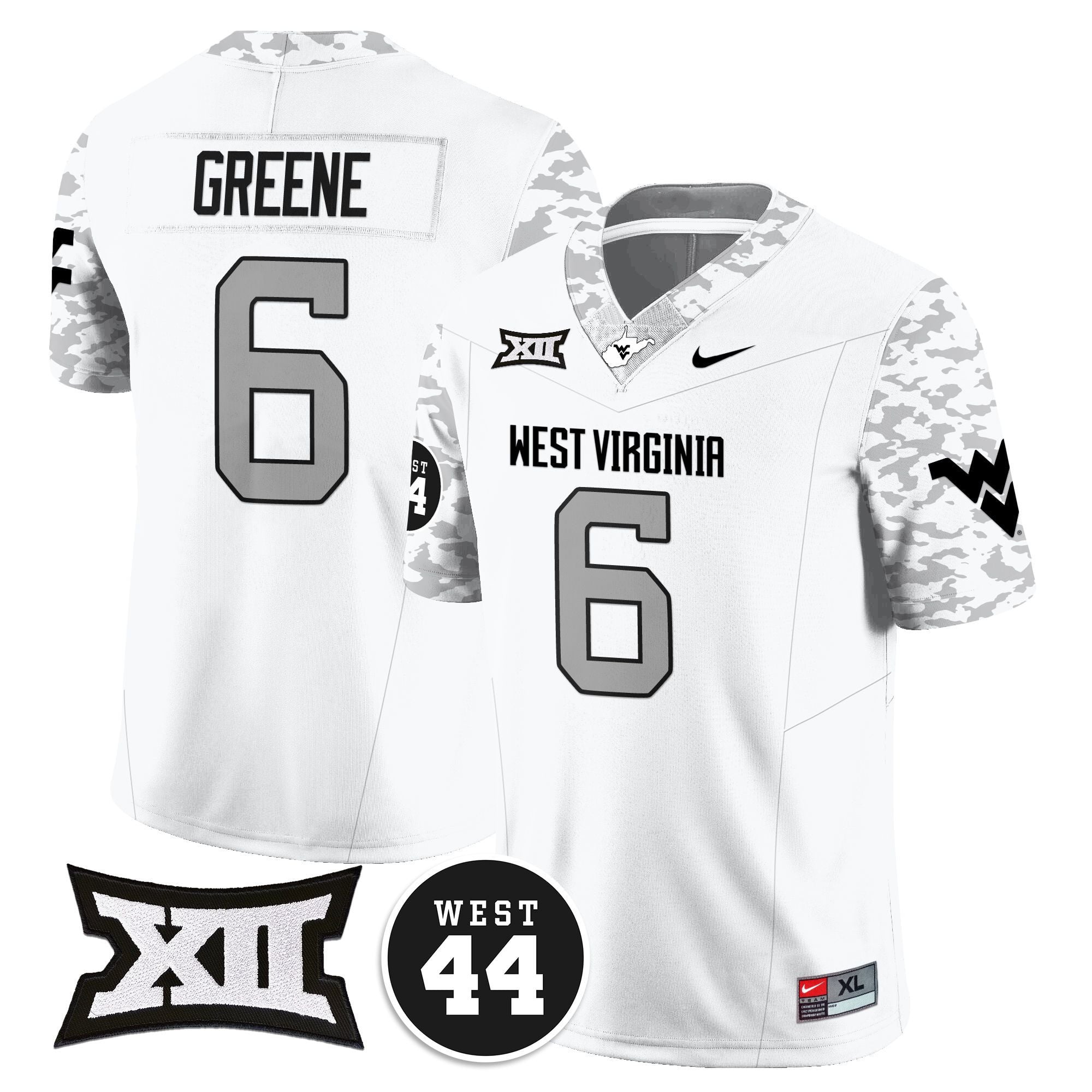 Women's West Virginia Mountaineers 2024 Vapor Limited Jersey - All Stitched - Honor Jerry West