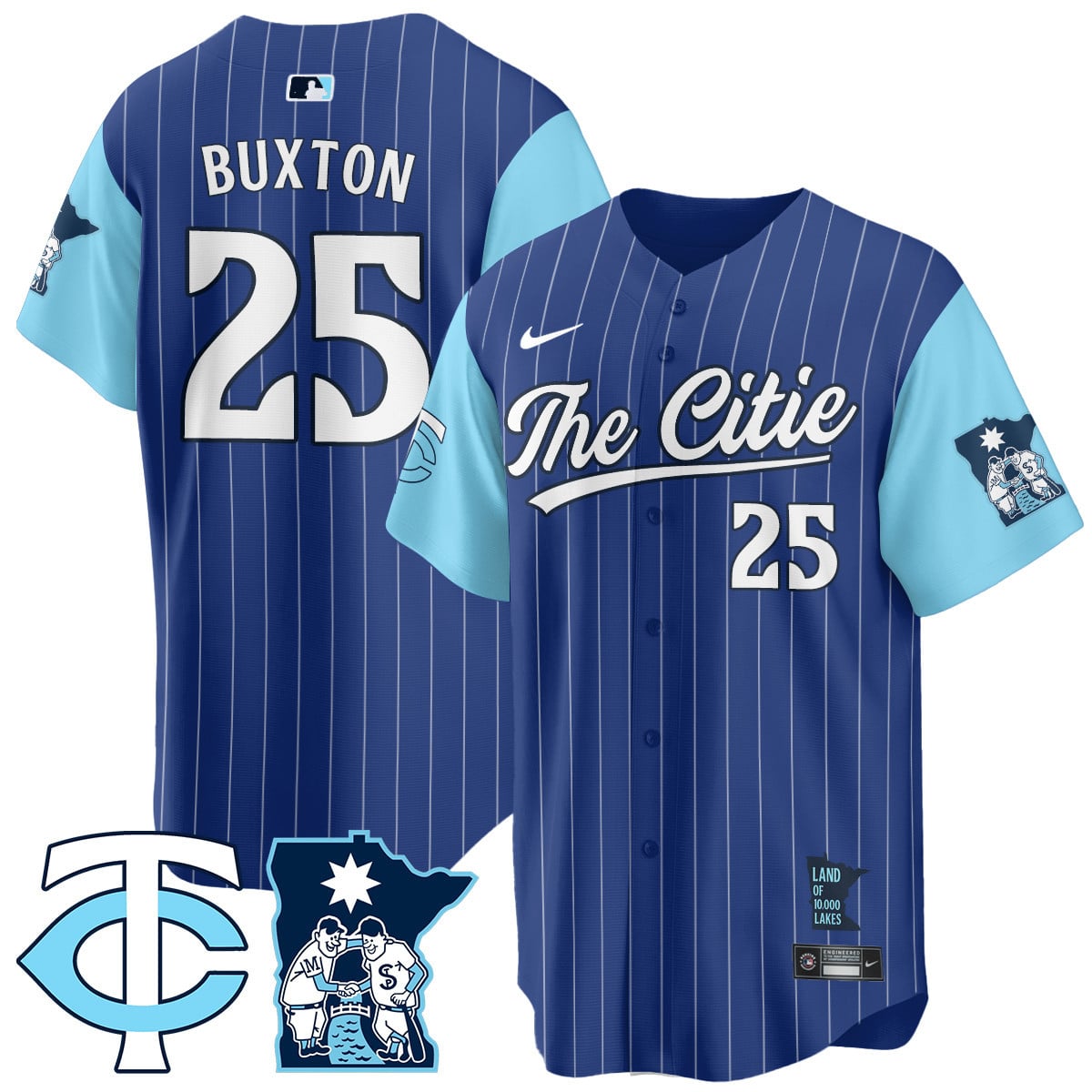 Women's Minnesota Twins City Connect Concept Jersey - All Stitched