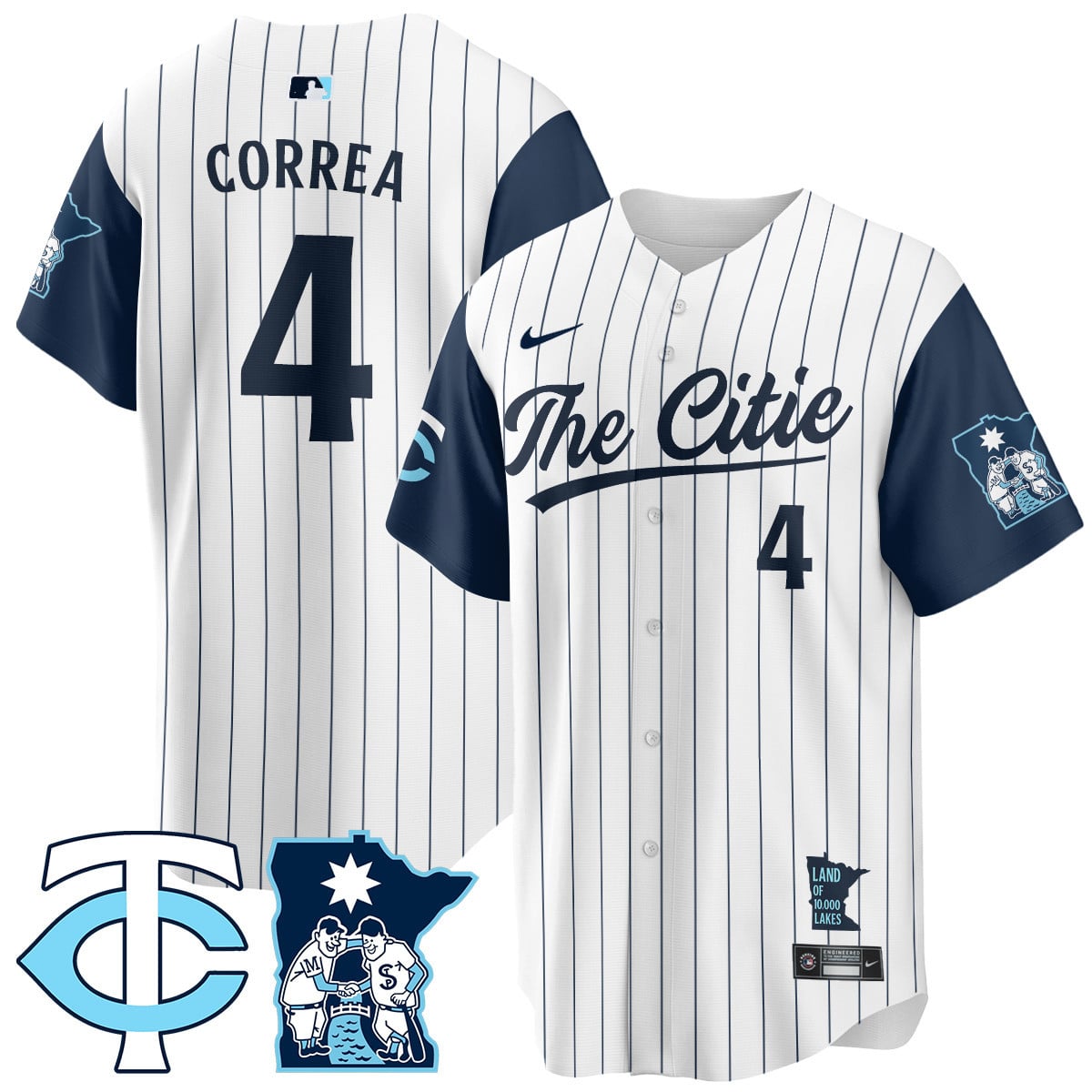 Women's Minnesota Twins City Connect Concept Jersey - All Stitched