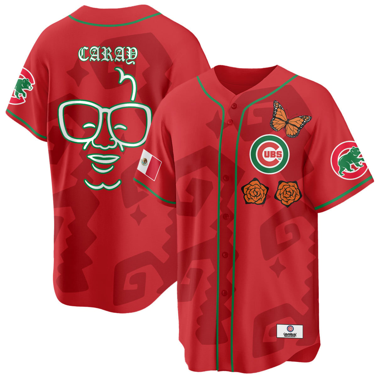 Women's Chicago Cubs "Xicago" Mexican Heritage Jersey - All Stitched