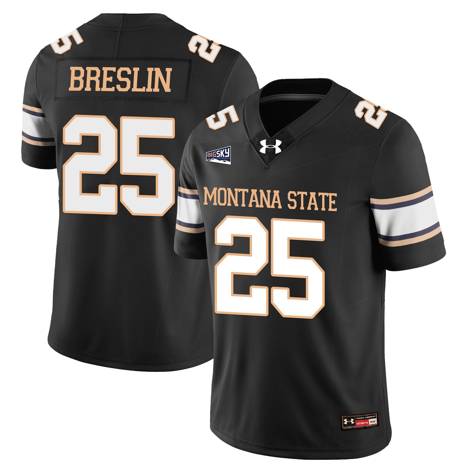 Women's Montana State Bobcat Football Jersey - All Stitched