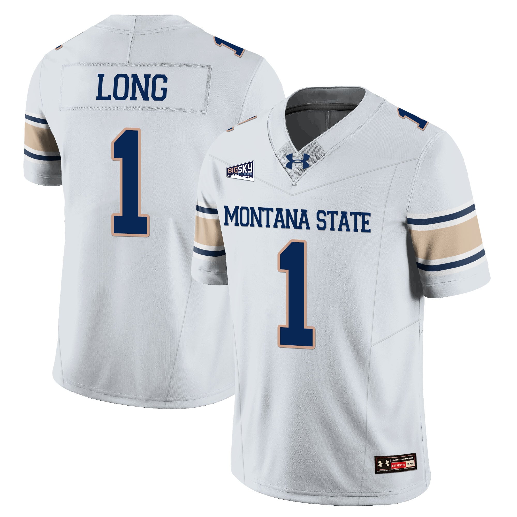 Women's Montana State Bobcat Football Jersey - All Stitched