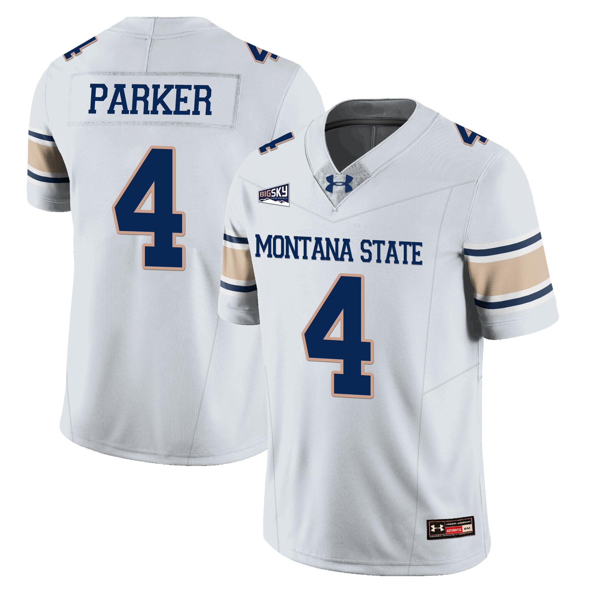 Women's Montana State Bobcat Football Jersey - All Stitched