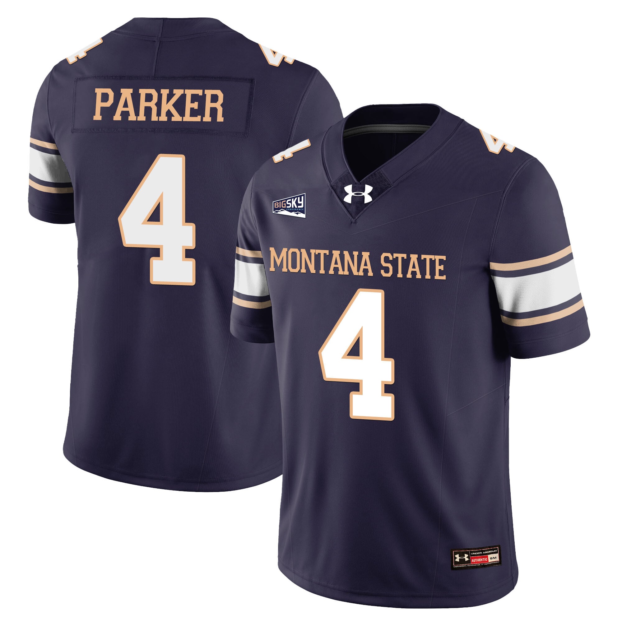 Youth's Montana State Bobcat Football Jersey - All Stitched