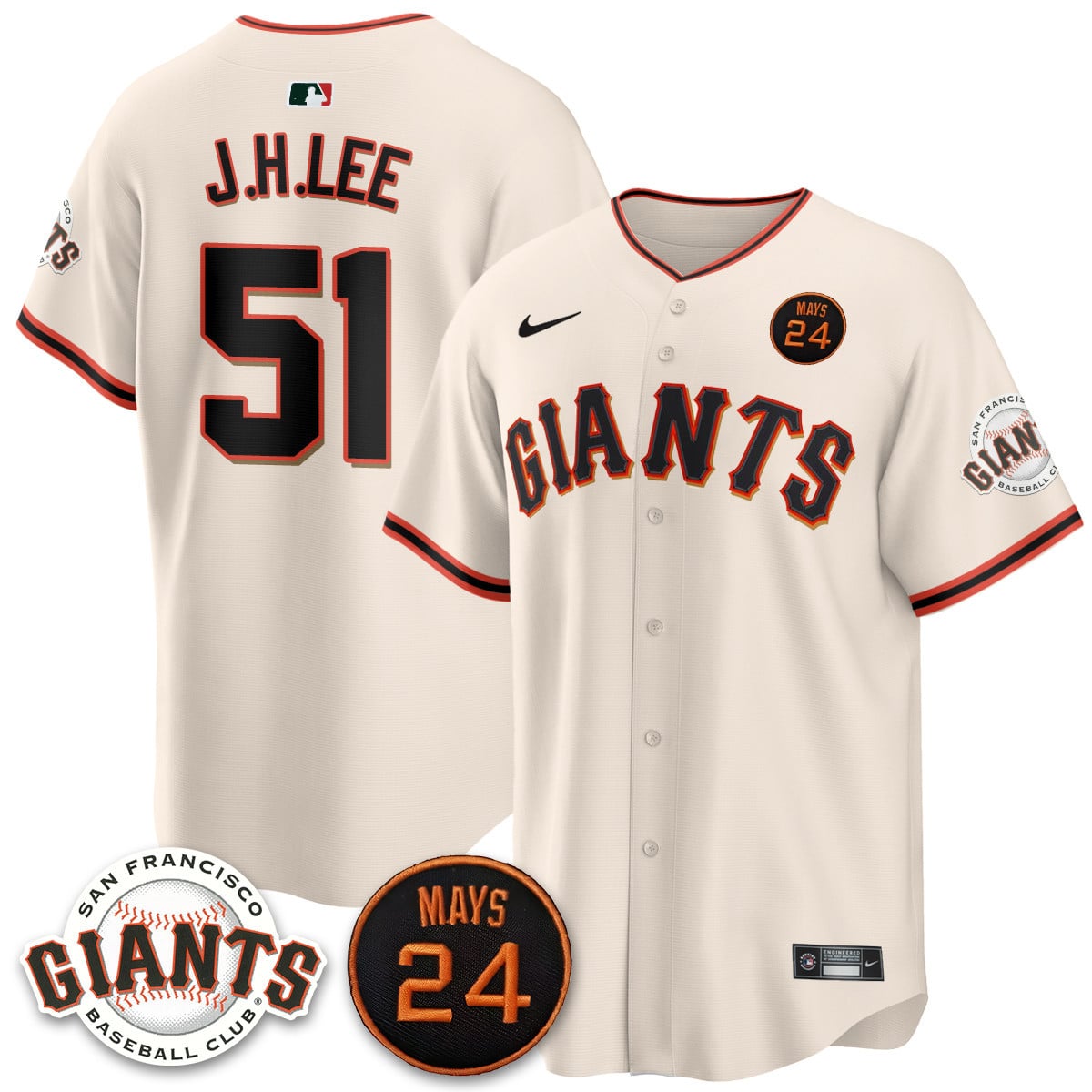 Women's San Francisco Giants 2025 Limited Jersey - All Stitched