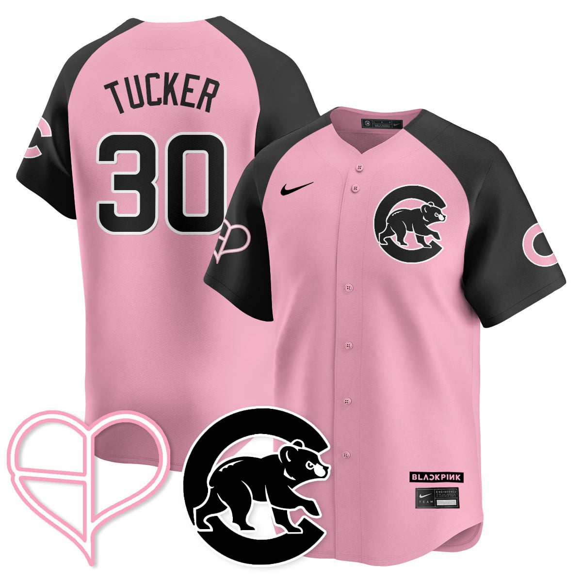 Women's Chicago Cubs BL??KPI?K 2025 Limited Jersey - All Stitched