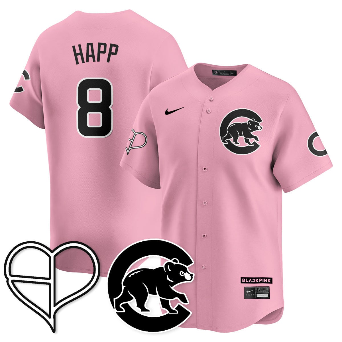 Women's Chicago Cubs BL??KPI?K 2025 Limited Jersey - All Stitched
