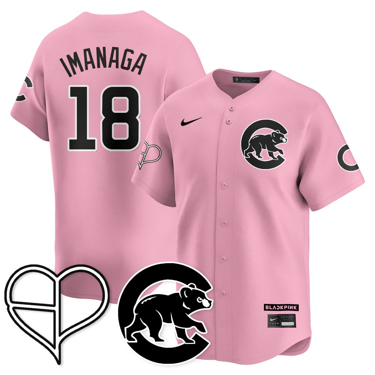 Women's Chicago Cubs BL??KPI?K 2025 Limited Jersey - All Stitched