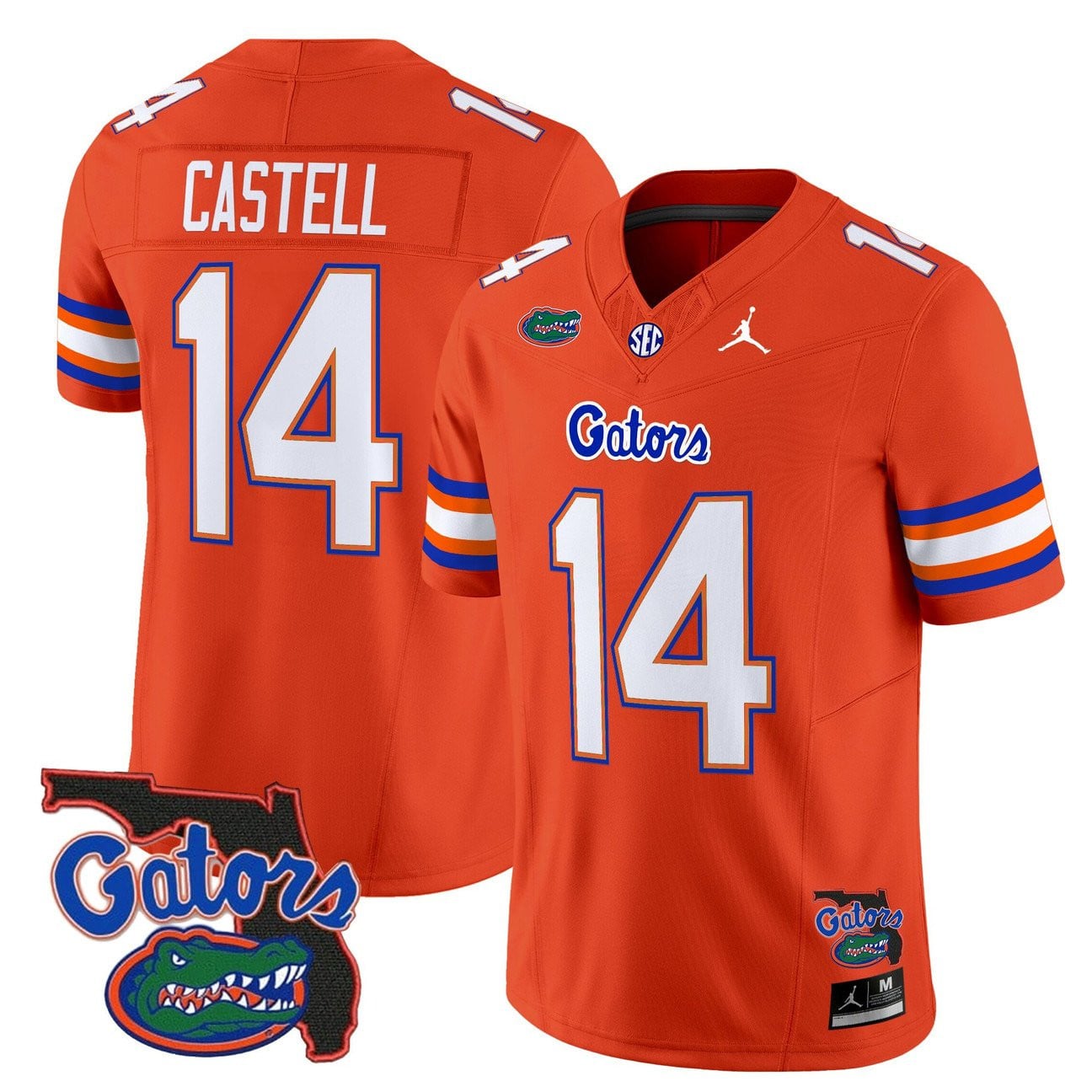 Women's Florida Gators 2025 Florida Patch Vapor Limited Jersey - All Stitched