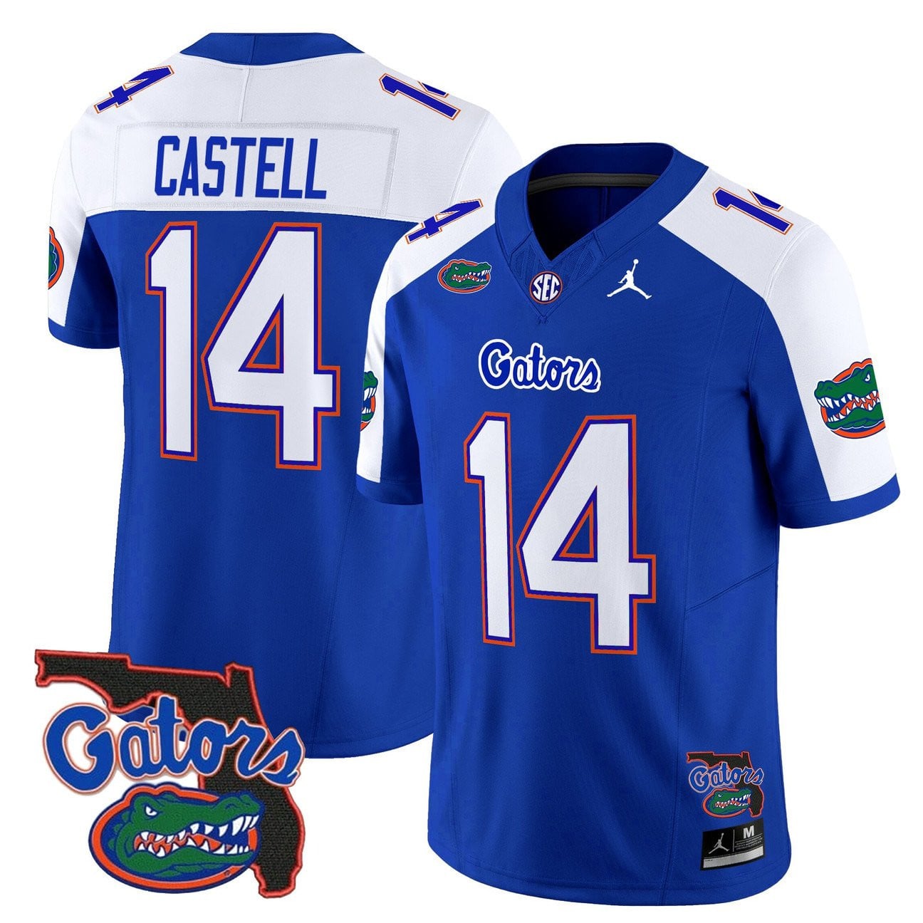 Women's Florida Gators 2025 Florida Patch Vapor Limited Jersey - All Stitched