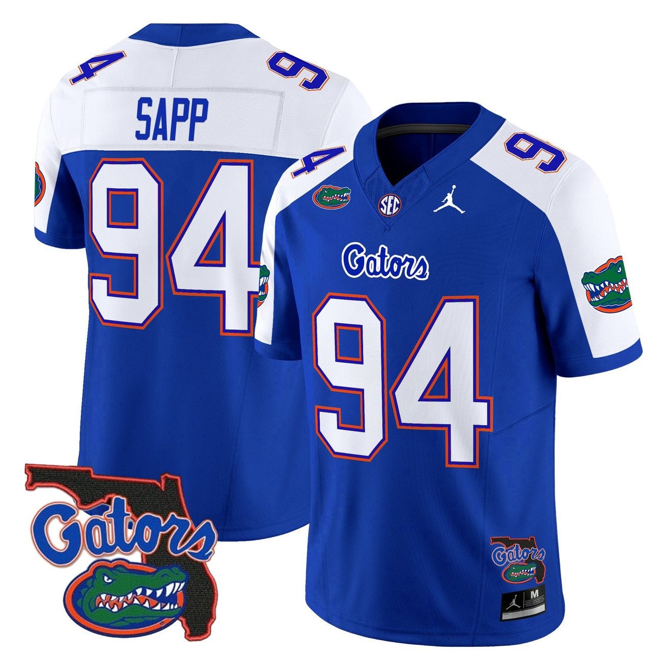 Women's Florida Gators 2025 Florida Patch Vapor Limited Jersey - All Stitched