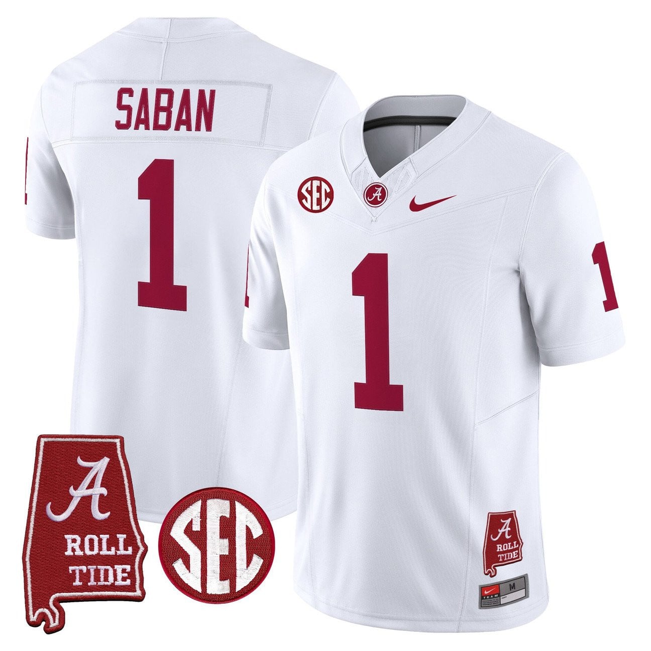 Women's Alabama Crimson Tide Throwback Vapor Limited Jersey - Alabama Map - All Stitched