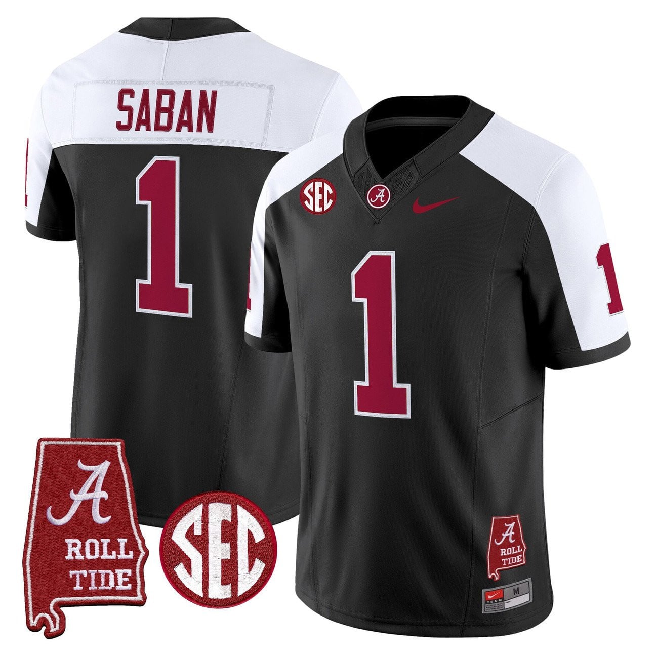 Women's Alabama Crimson Tide Throwback Vapor Limited Jersey - Alabama Map - All Stitched