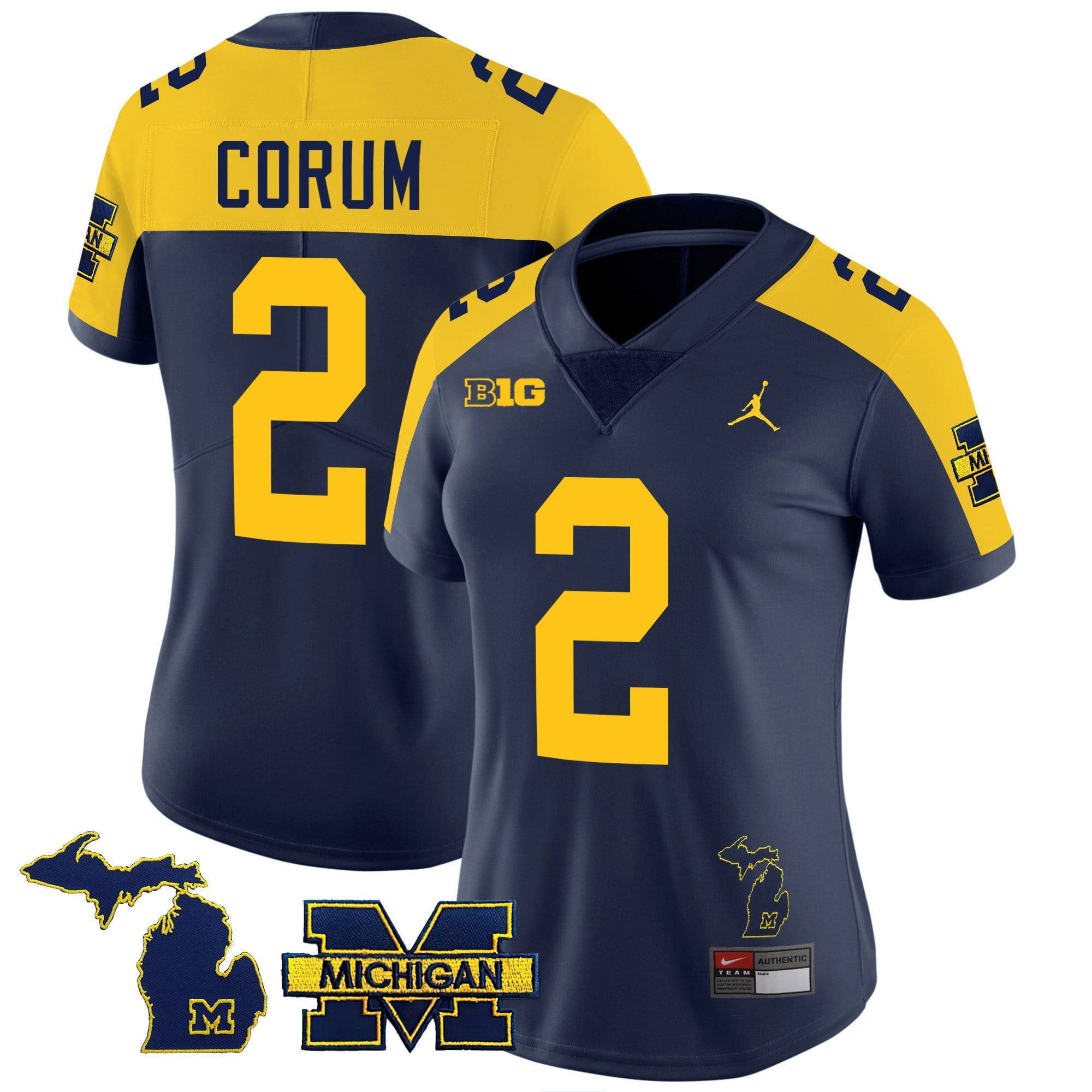 Women's Michigan Wolverines 2023 Special Jersey - All Stitched