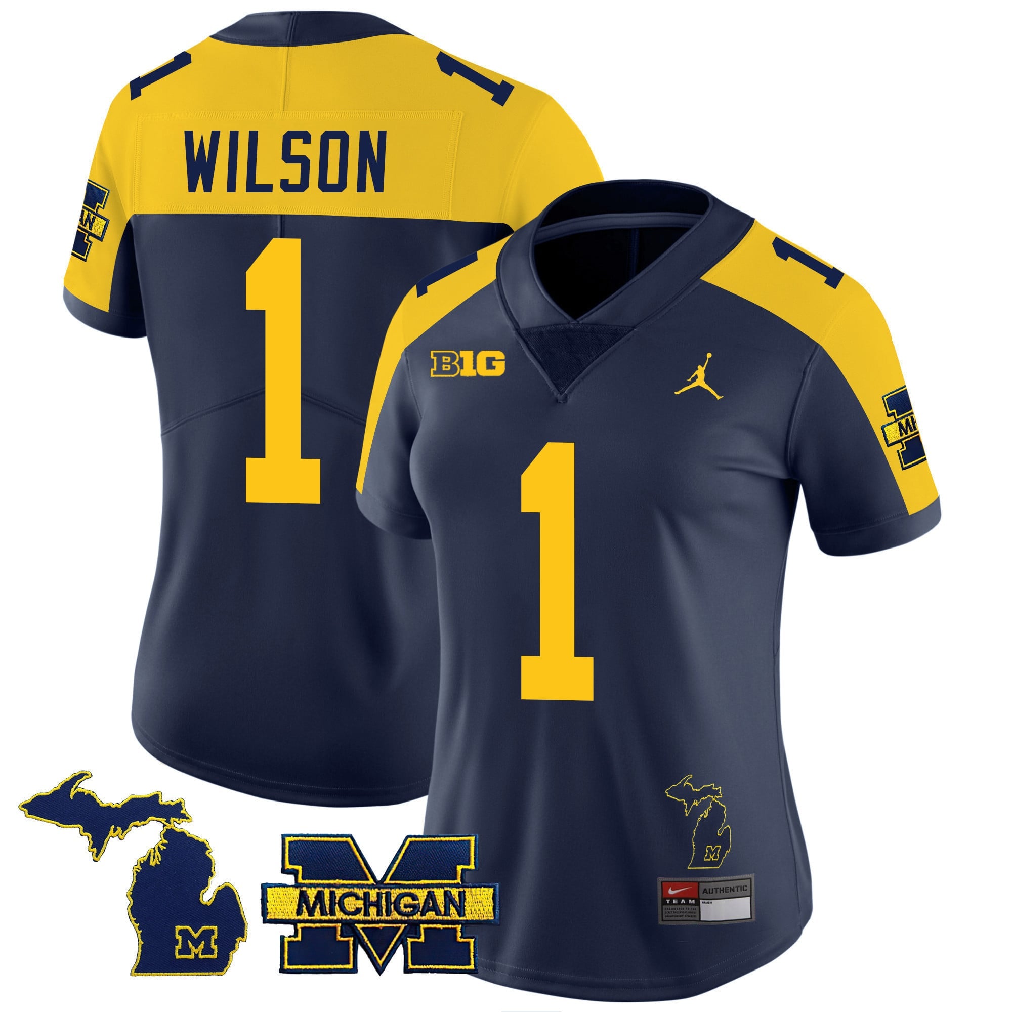 Women's Michigan Wolverines 2023 Special Jersey - All Stitched