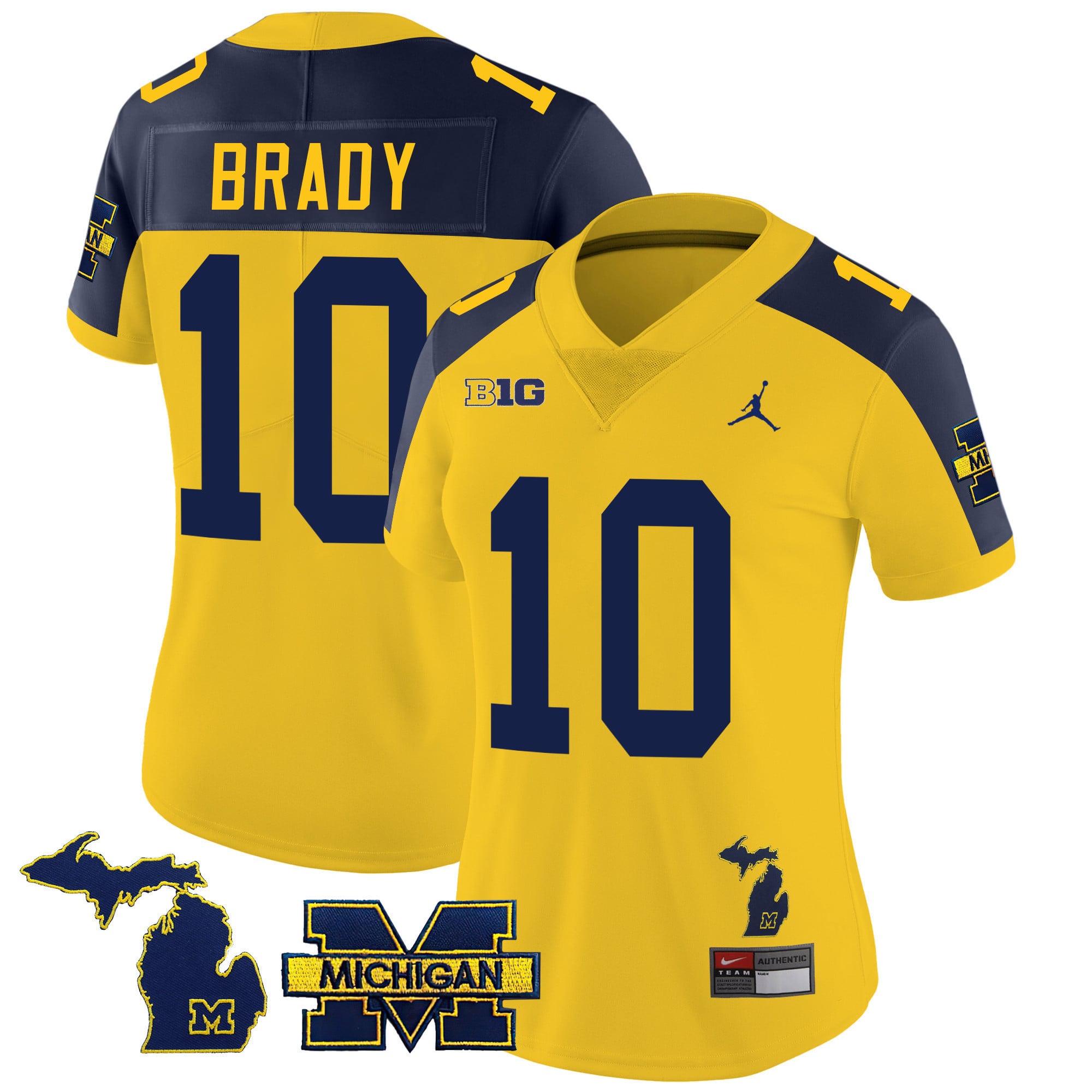 Women's Michigan Wolverines 2023 Special Jersey - All Stitched