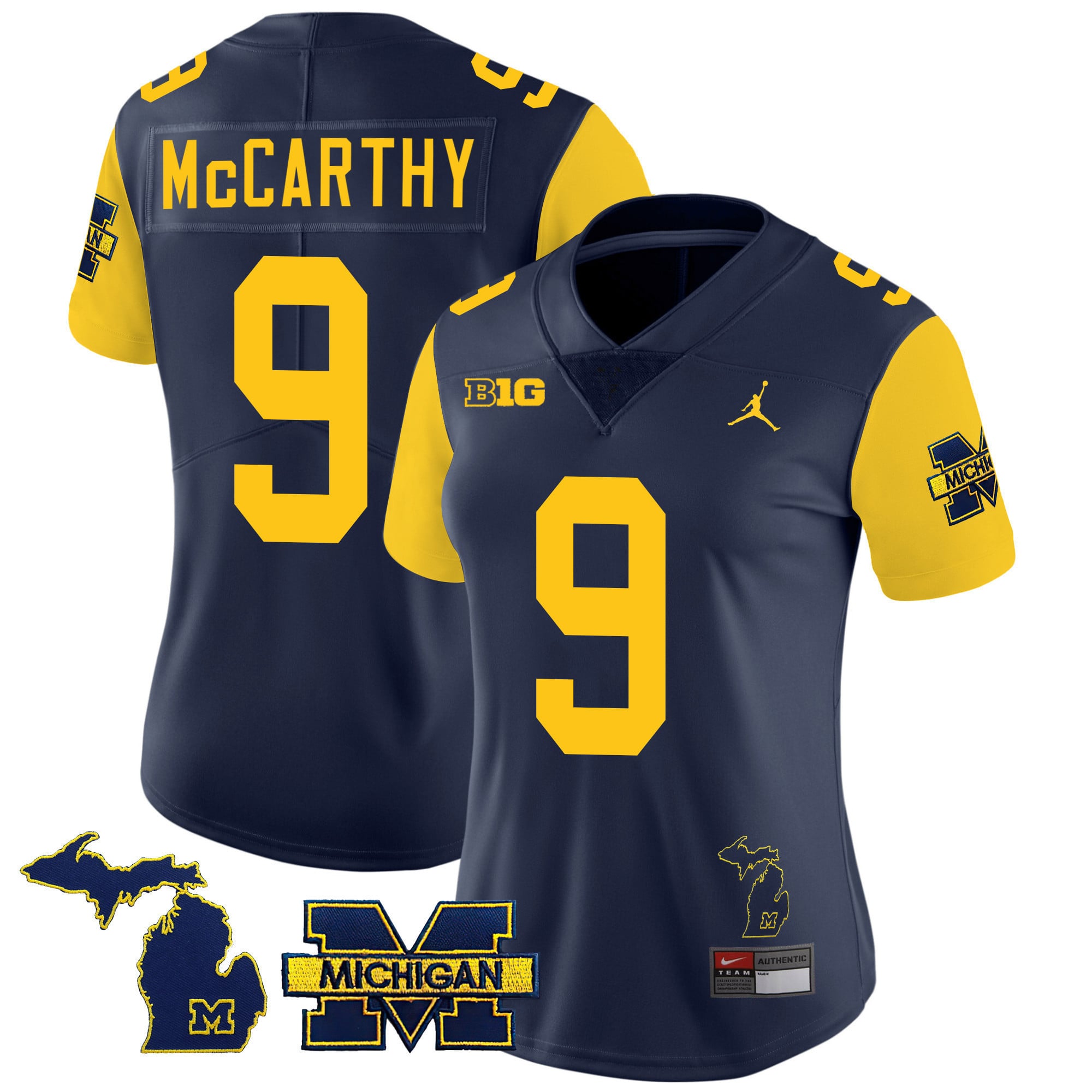 Women's Michigan Wolverines 2023 Special Jersey - All Stitched