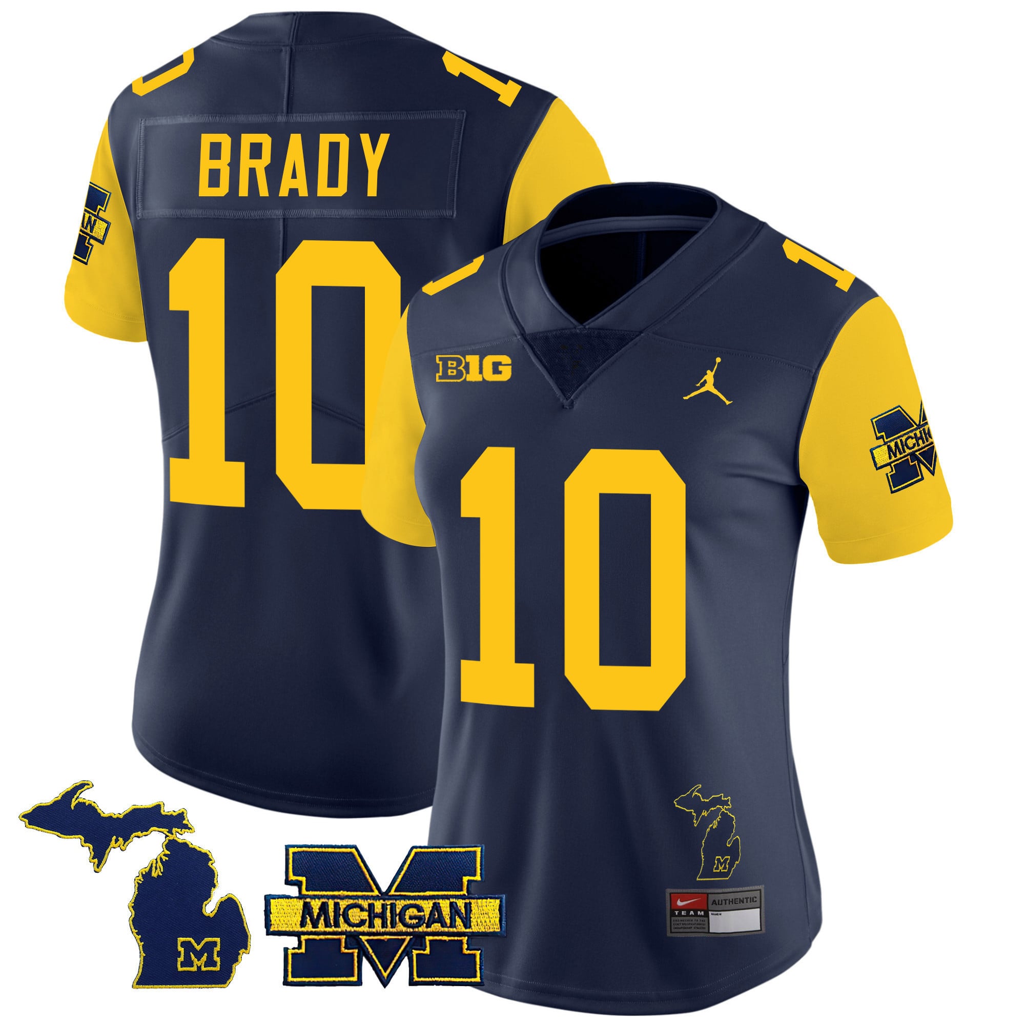 Women's Michigan Wolverines 2023 Special Jersey - All Stitched