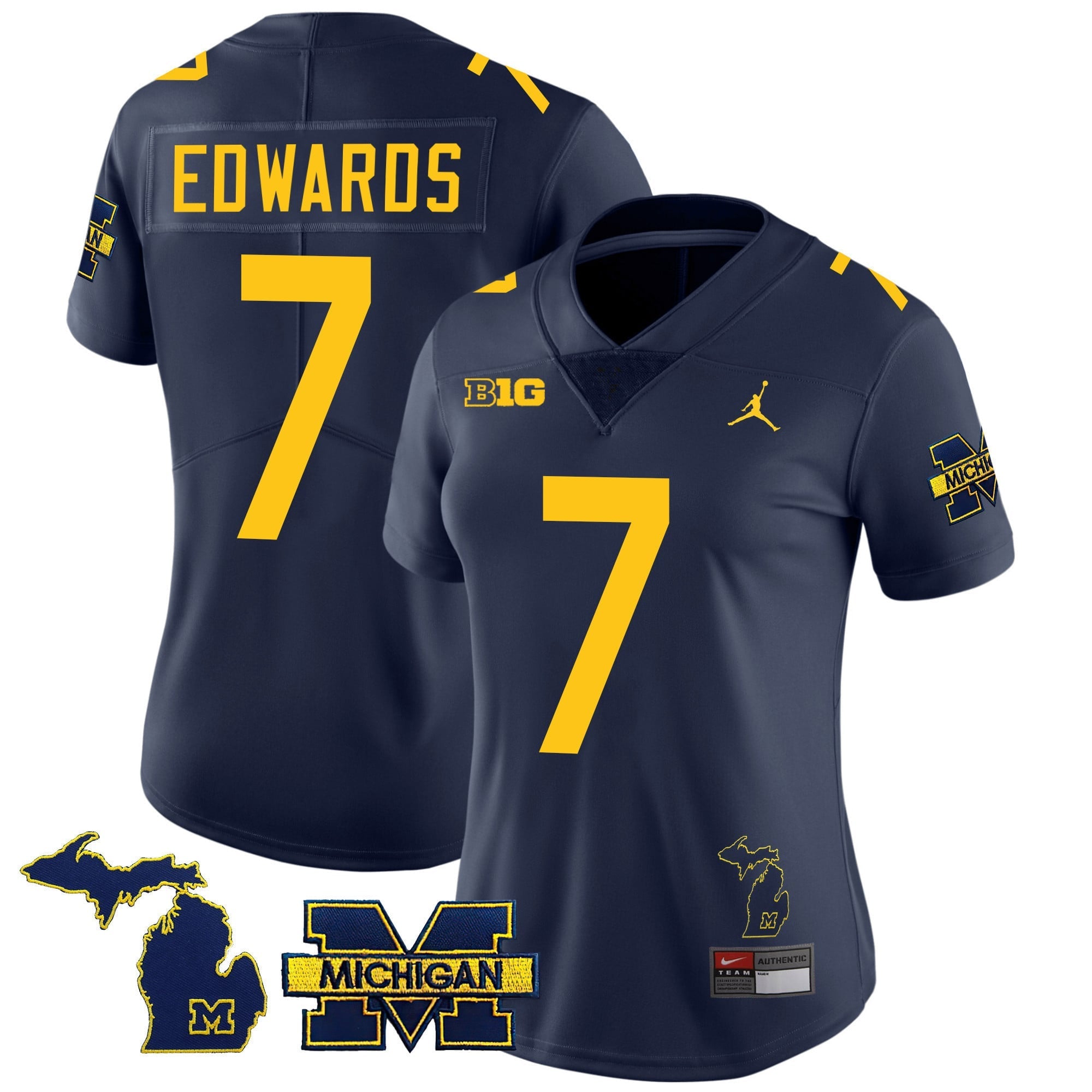 Women's Michigan Wolverines 2023 Special Jersey - All Stitched