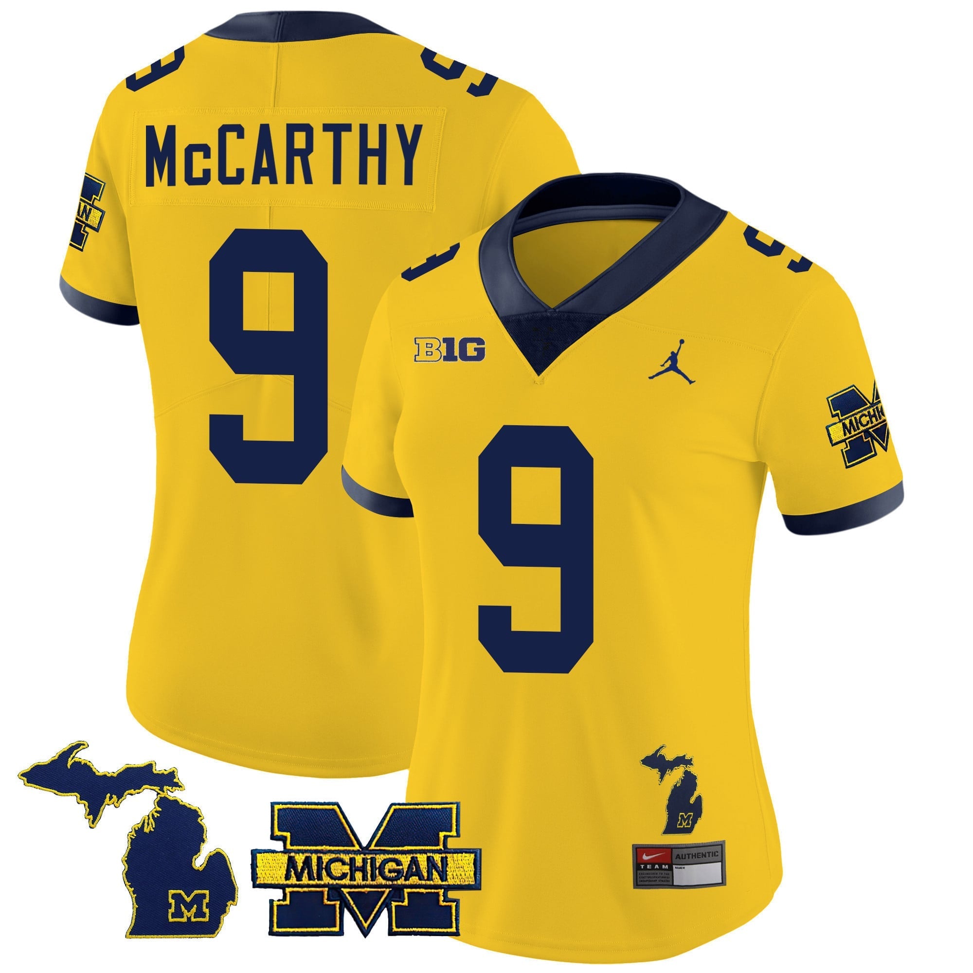 Women's Michigan Wolverines 2023 Special Jersey - All Stitched