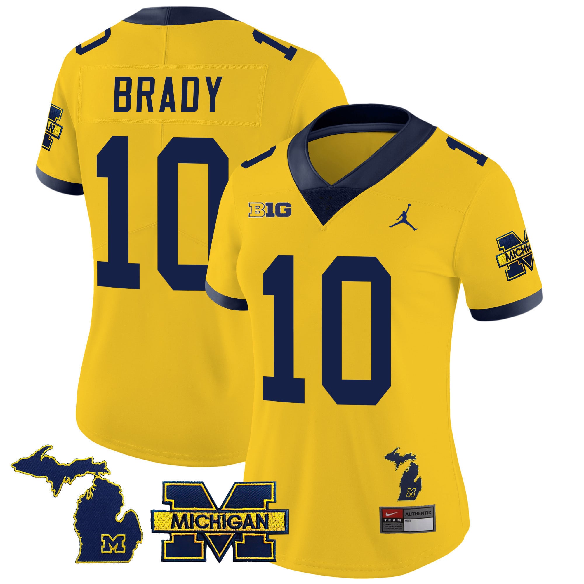 Women's Michigan Wolverines 2023 Special Jersey - All Stitched